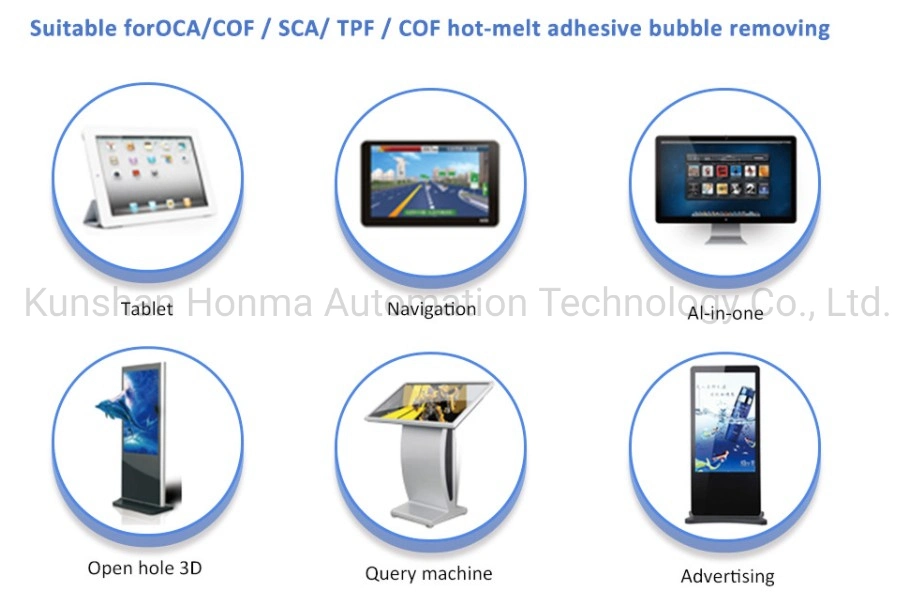 Factory Direct Sale Sca Cof Oca LED Large Screen Refurbishment Air Bubble Remover